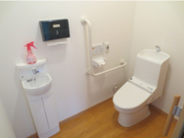 トイレは安全な福祉用トイレです。